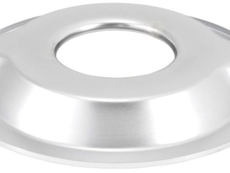 K&N Metal Base Plate 14in OD 5-1 8in Flange Chrome Finish Fashion