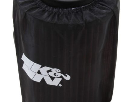 K&N Air Filter Wrap Drycharger - Round Straight - Black for Polaris Ranger on Sale