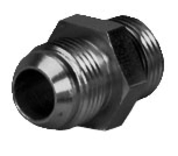 Moroso Dry Sump Tank Pump Scavenge Manifold Fitting -12An to -12An w O-Ring - Aluminum - Single Sale