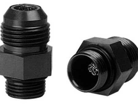 Moroso Dry Sump External Oil Pump Fitting w Screen -10An to -12An w O-Ring - Aluminum - 2 Pack Cheap