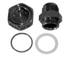 Moroso Positive Seal Fitting -12An - Black Anodized Aluminum - Single on Sale