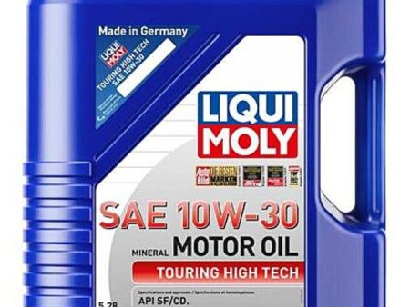 LIQUI MOLY 5L Touring High Tech Motor Oil SAE 10W30 Hot on Sale