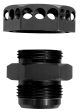 Moroso Positive Seal Fitting -16An - Black Anodized Aluminum - Single Cheap