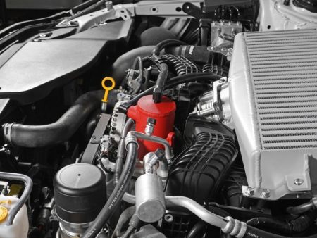 Perrin 22-23 Subaru WRX Air Oil Separator - Red Hot on Sale