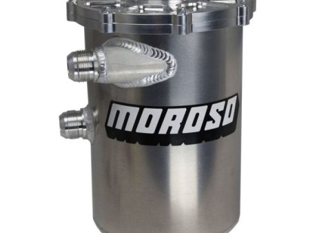 Moroso 13in Tall 7in Dia 5qt Dry Sump Tank Online Hot Sale