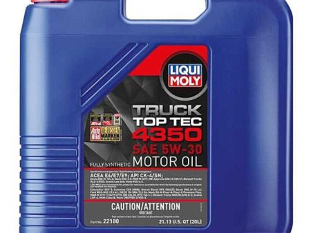 LIQUI MOLY 20L Top Tec Truck 4350 Motor Oil SAE 5W30 Online Sale