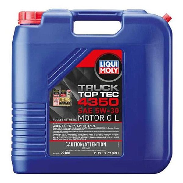 LIQUI MOLY 20L Top Tec Truck 4350 Motor Oil SAE 5W30 Online Sale