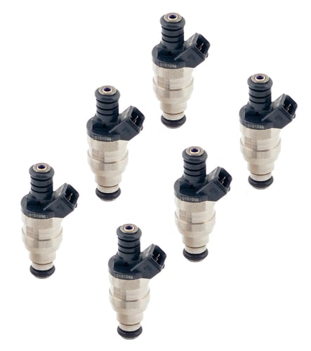 ACCEL - Fuel Injectors - 19 lb hr EV1   Minitimer - High Impedance - Set of 6 injectors Online now