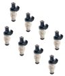 ACCEL - Fuel Injectors - 23 lb hr EV1   Minitimer - High Impedance - Set of 8 injectors For Cheap