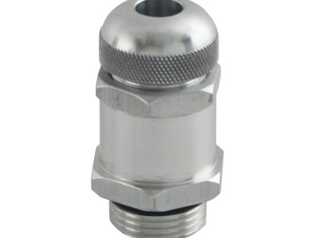 Moroso Vacuum Relief Valve w Adjustable Knob -12An Female Gland Seal - Aluminum - Single Online now