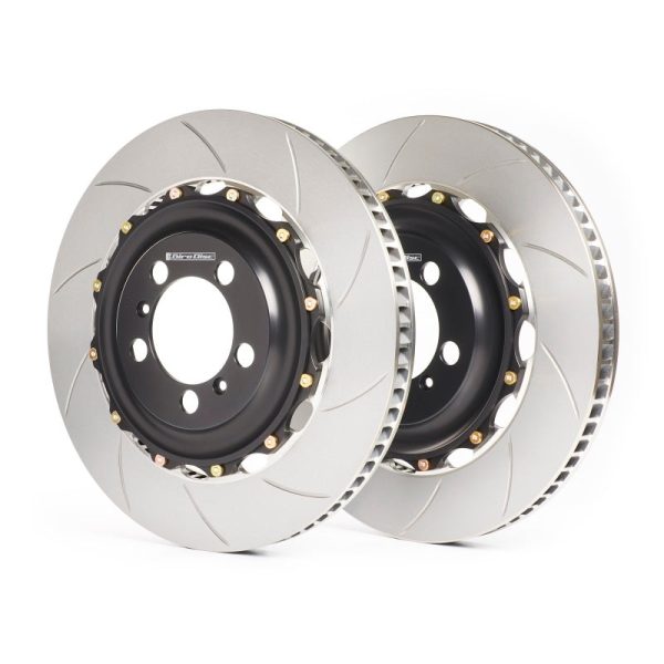 GiroDisc 97-04 Audi A6 Allroad (C5 w Brembo 18Z 6 Pot) Zinc Plated Slotted Front Rotors For Discount