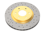 DBA 10-18 Audi A3 FWD (Diesel) FWD Front Street Drilled & Slotted Rotor Cheap