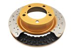 DBA 10-18 Volkswagen Golf (w Rear Rotor 272mm) Rear Drilled & Slotted Street Series Rotor Cheap