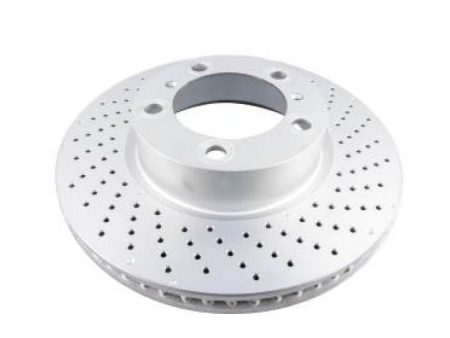 DBA 94-95 Porsche 911 Carrera 4 Rear En-Shield OE Drilled Rotor For Cheap