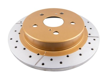 DBA 18-20 Toyota Camry (w Electronic Parking Brake) Rear Drilled & Slotted Street Series Rotor Online Sale